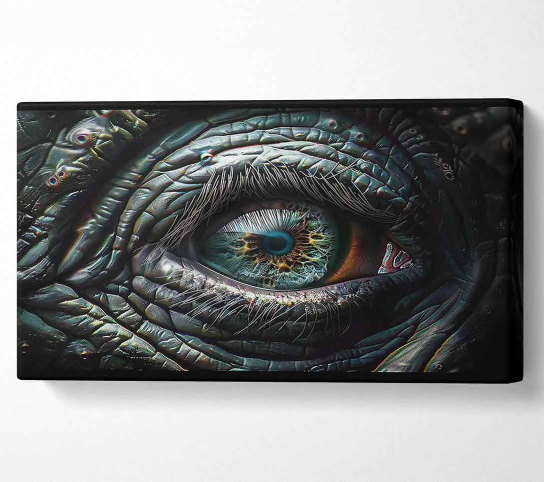  A Canvas Print of Emerald Eye Of The Deep Canvas Wall Art