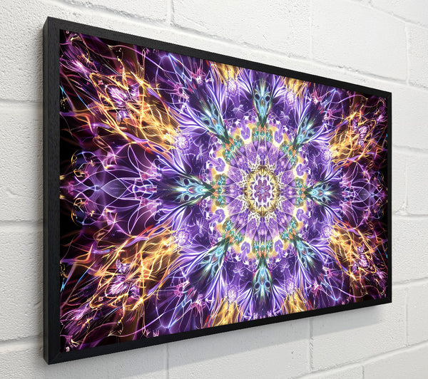 Purple Cosmic Mandala