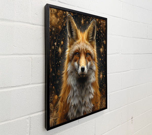 Golden Cosmic Fox