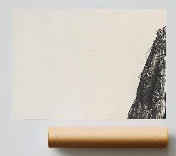 Hands Of Prayer Poster