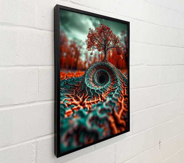 Teal Tree Roots