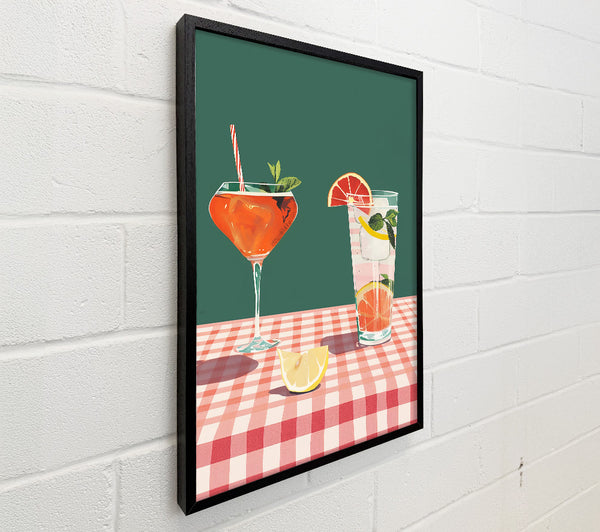 Orange Summer Drinks