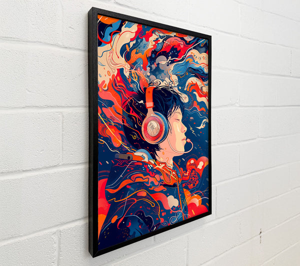 Red Flowing Thoughts