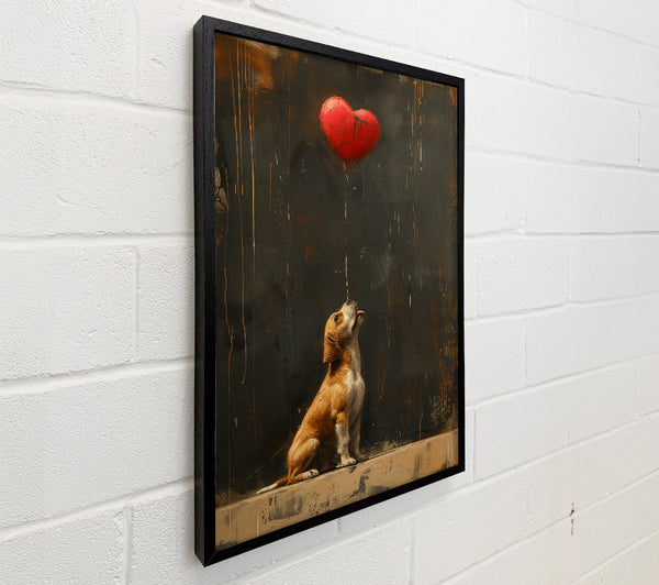 Heart Balloon Dog