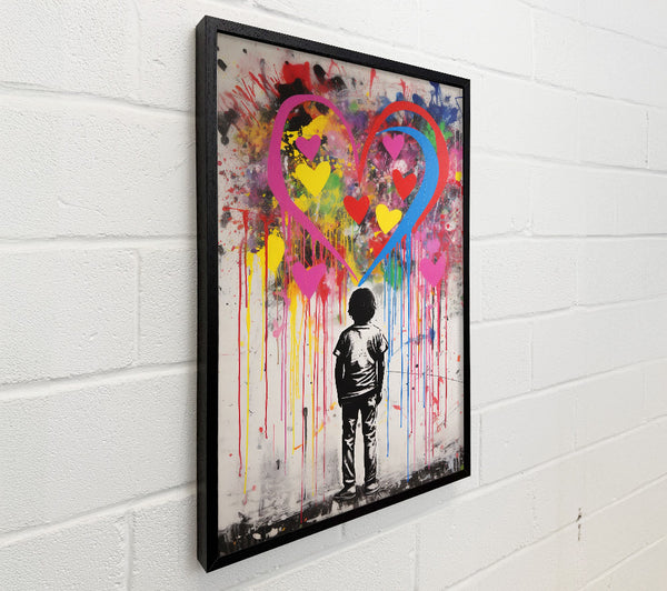 Heart Boy Graffiti