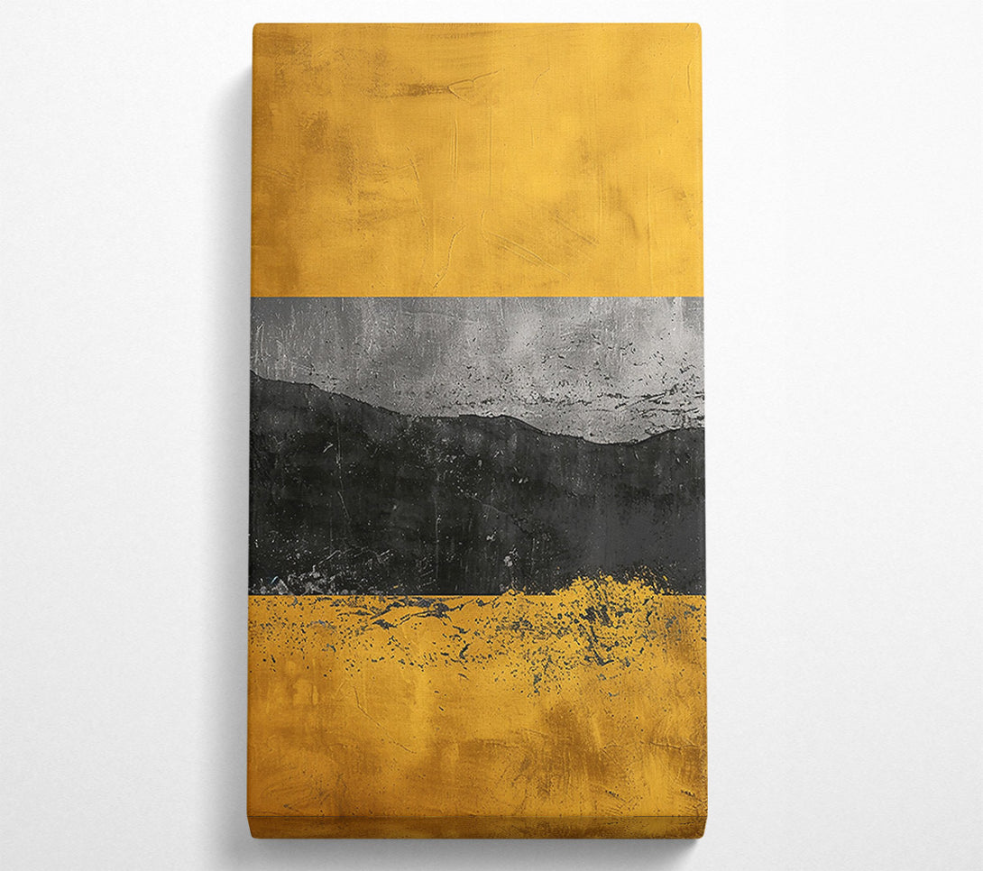  A Canvas Print of Golden Horizon Landscape Canvas Wall Art