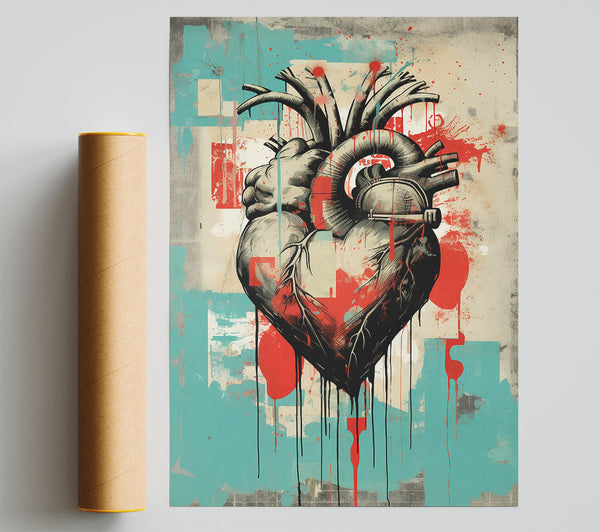 Heart Machine Giclee Print