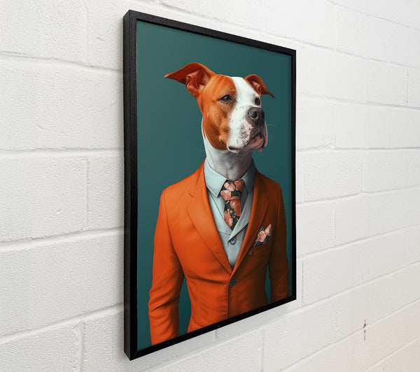 Orange Suit Pup