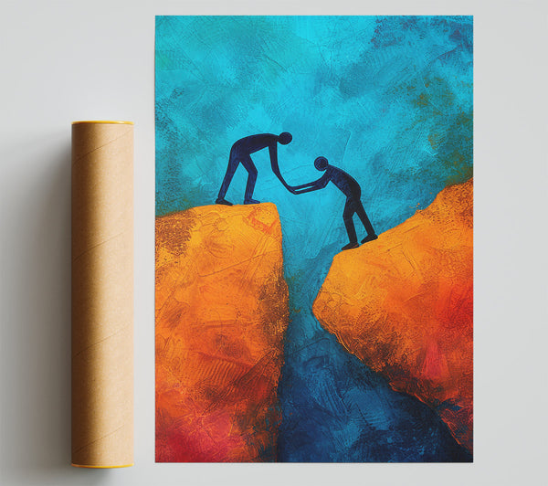 Helping Hand Giclee Print