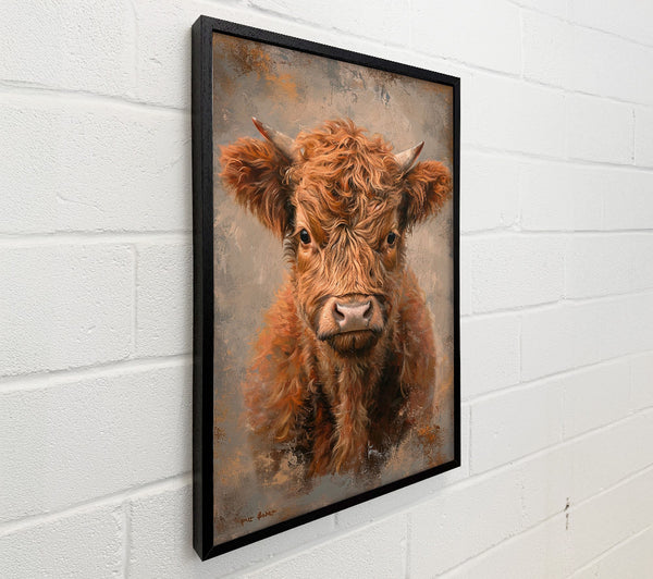 Highland Cow Art