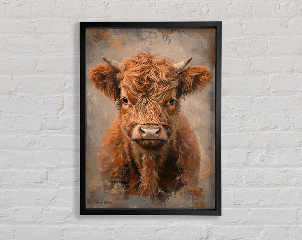 Highland Cow Art