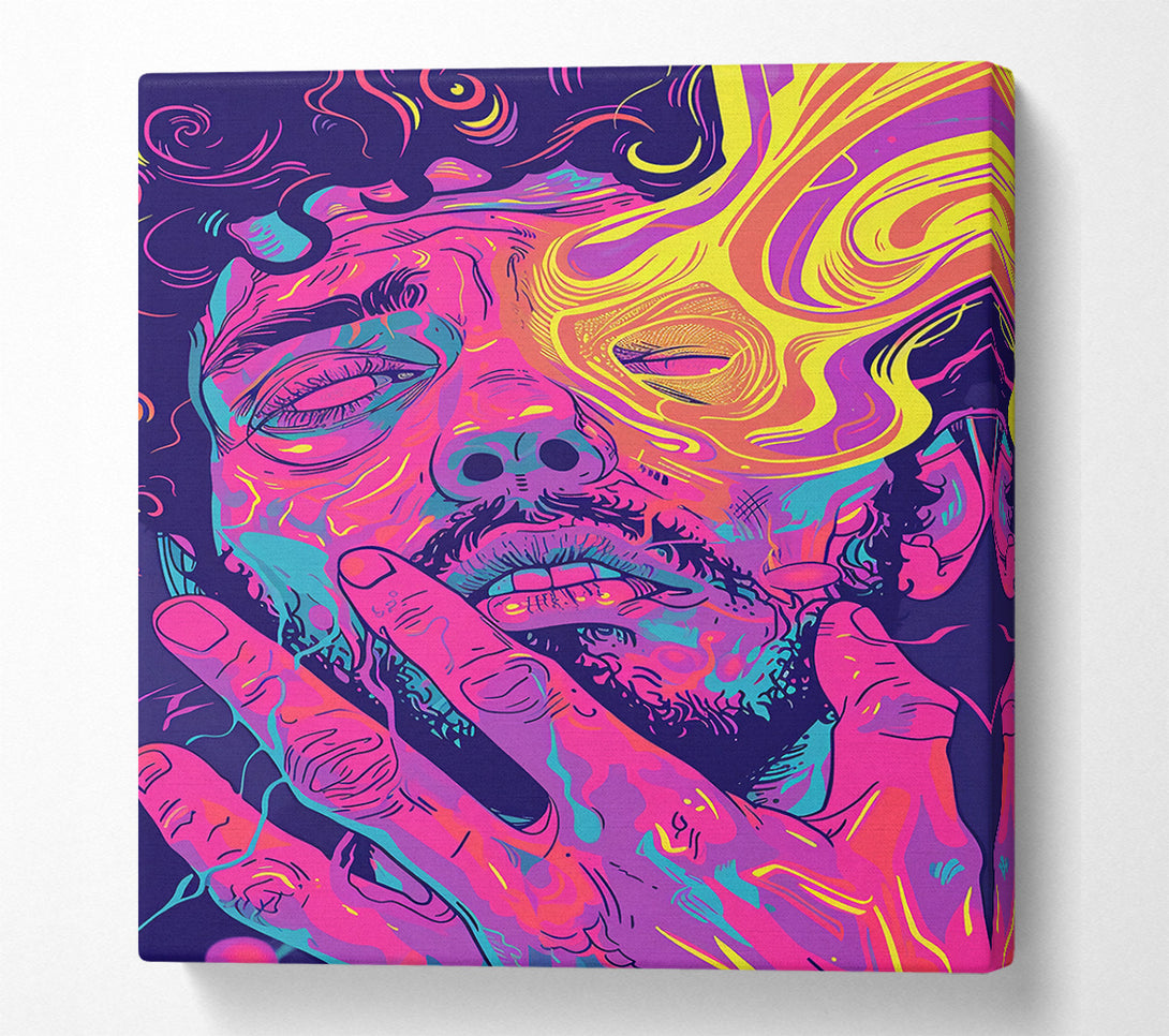  A Canvas Print of Pink Dreamscape Portrait Canvas Print