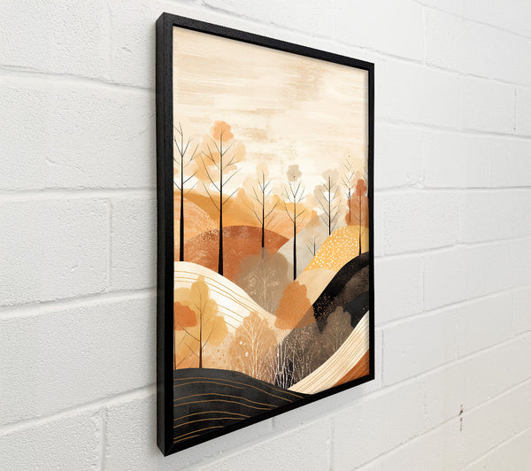 Hilly Land Forest
