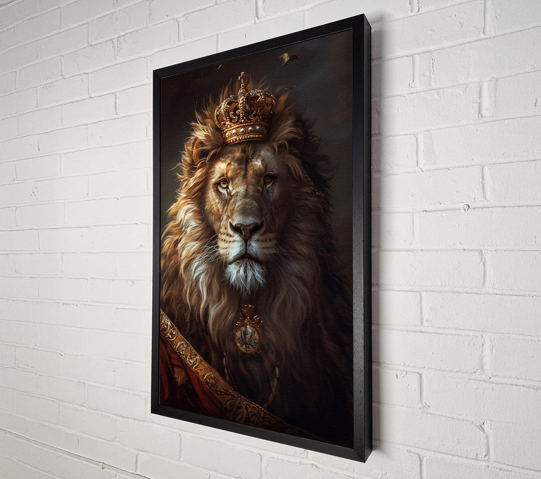  A Canvas Print of Golden Reign Of The King Canvas Print