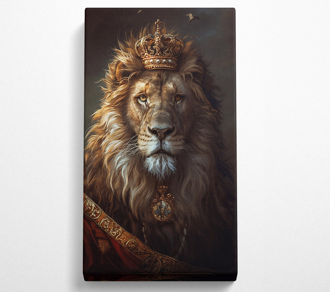  A Canvas Print of Golden Reign Of The King Canvas Print