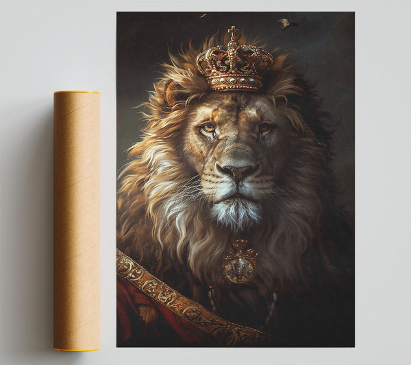 Golden Reign Of The King Giclee Print