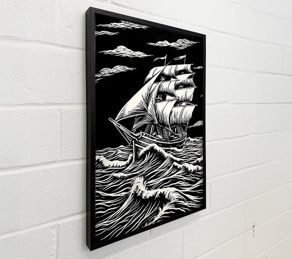 White Sails In Black Sea