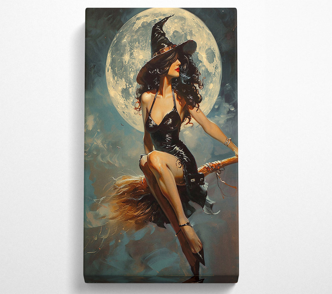  A Canvas Print of Black Magic Moonlight Canvas Print