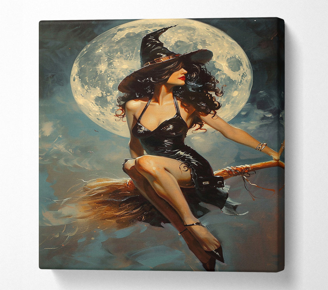  A Canvas Print of Black Magic Moonlight Canvas Print