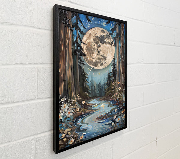 Moonlight Blue Stream