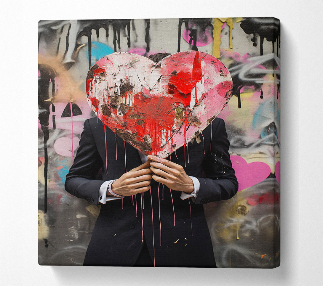  A Canvas Print of Hold Of The Heart Canvas Art