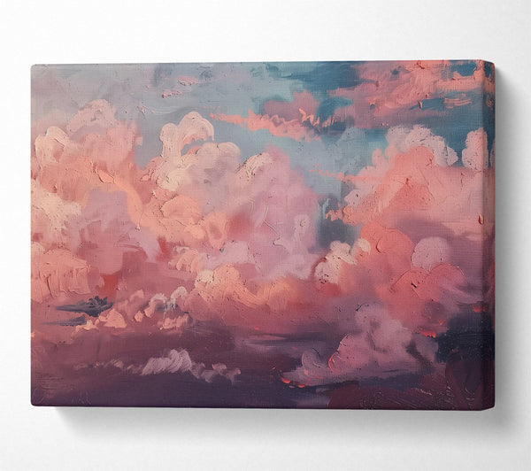  A Canvas Print of Pink Cloudscape Dreams Canvas Print