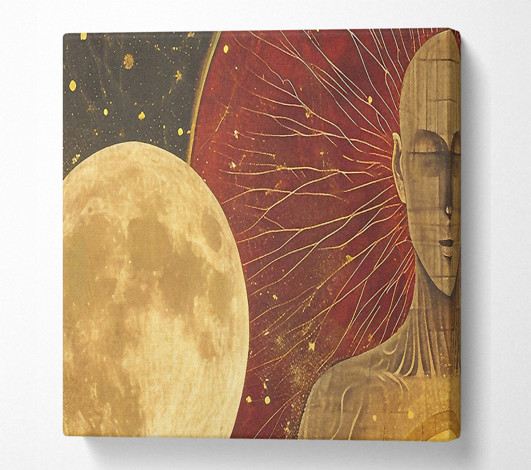  A Canvas Print of Hold Of Two Moons Canvas Wall Art