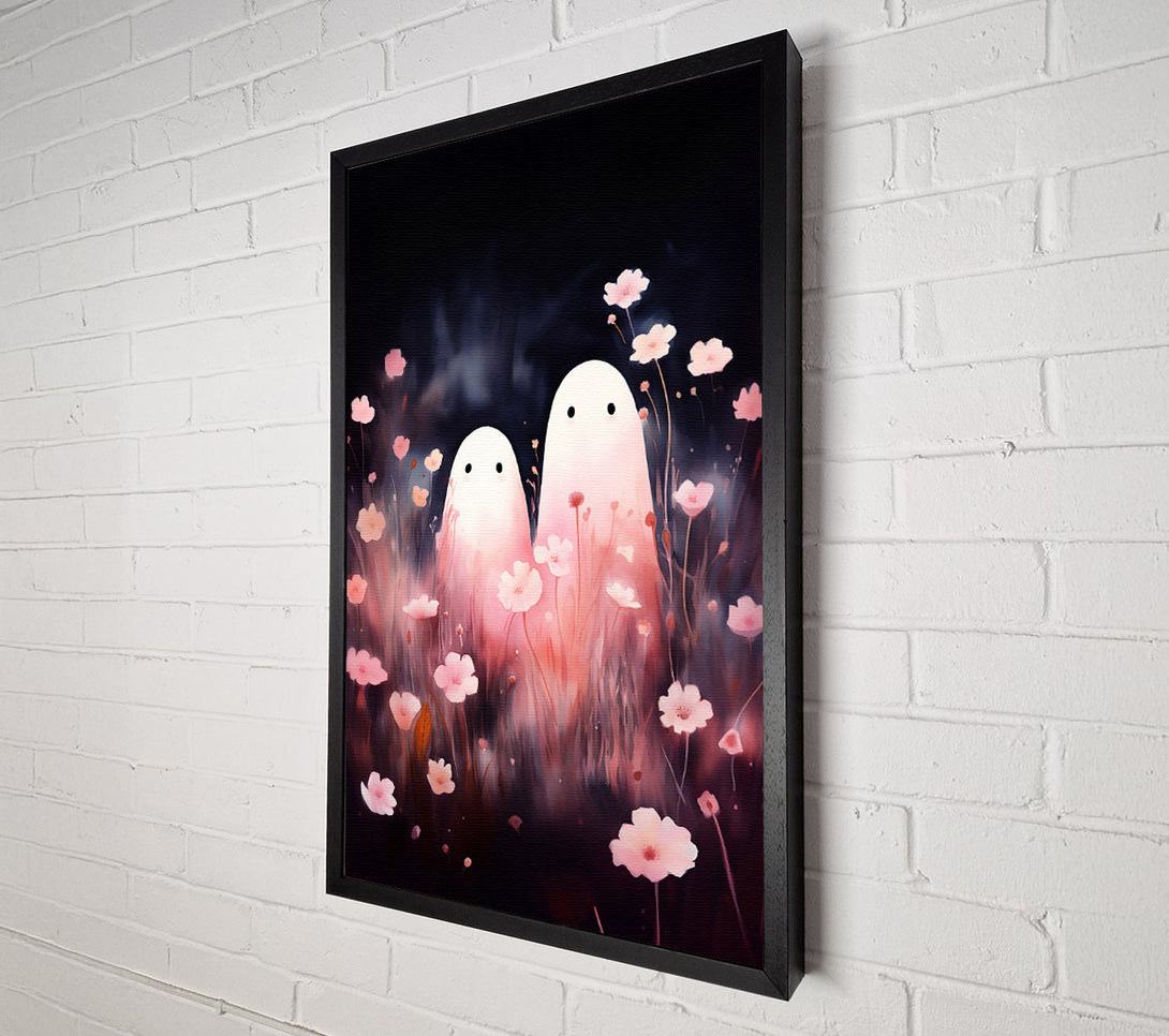  A Canvas Print of Pink Ghosts In Bloom Canvas Art