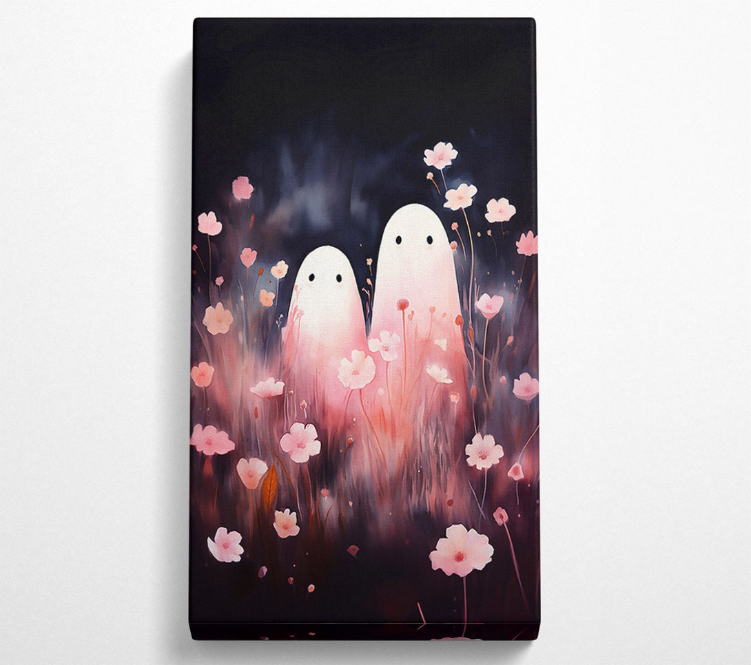  A Canvas Print of Pink Ghosts In Bloom Canvas Art