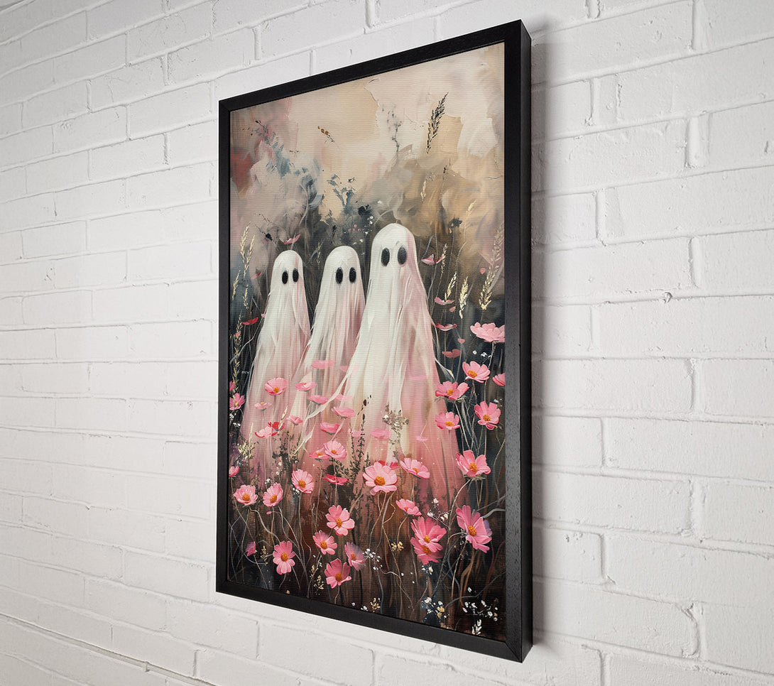  A Canvas Print of Pink Ghostly Bloom Canvas Print