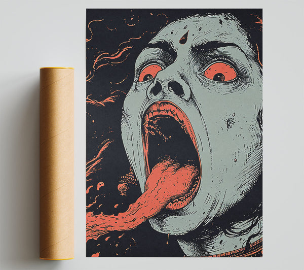 Horror Girl Giclee Print