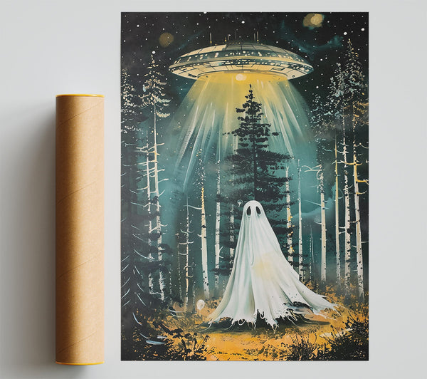 Yellow Light In The Woods Giclee Print