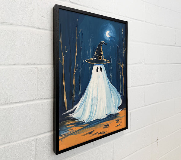 Blue Night Witch Ghost