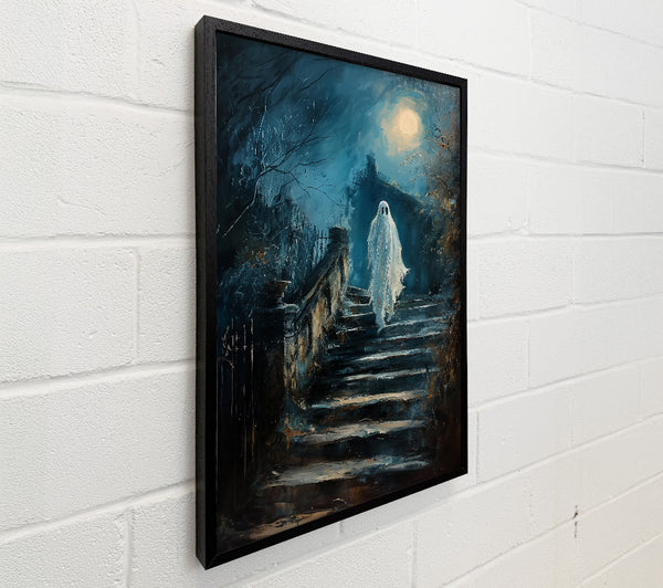 Blue Ghostly Steps
