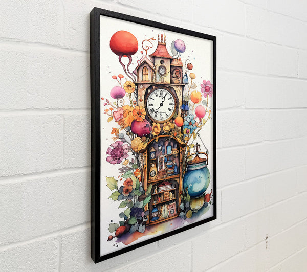 House And Clock