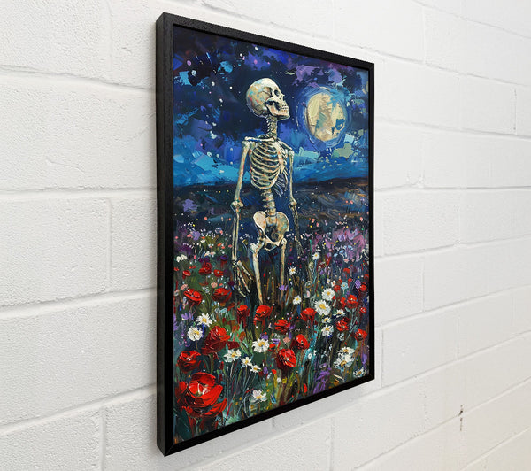 Blue Moon Skeleton Flowers