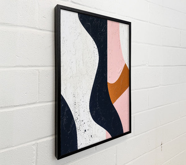 Blush Abstract Waves