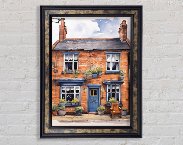 House Framed Print