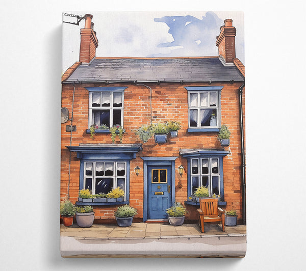  A Canvas Print of House Canvas Art
