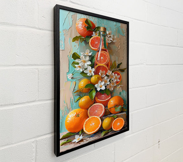 Orange Citrus Still Life