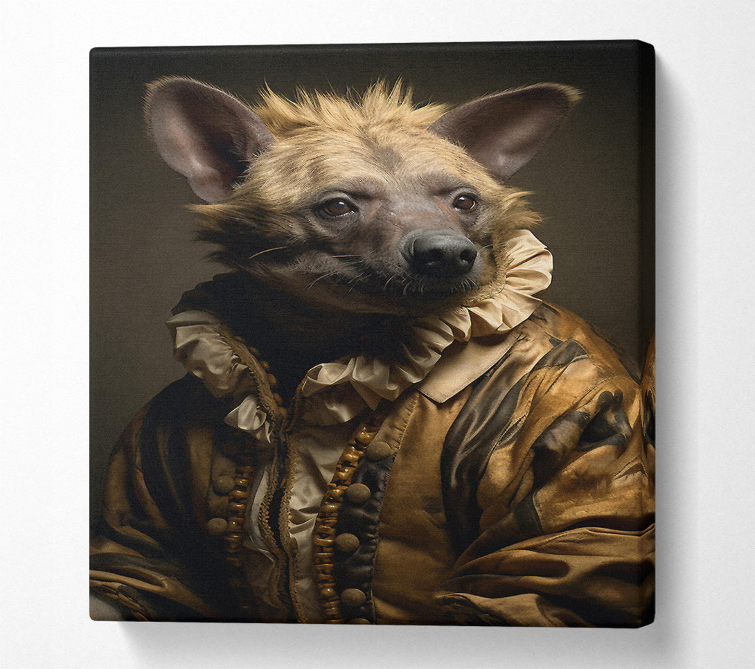  A Canvas Print of Hyena Renaissance Canvas Print
