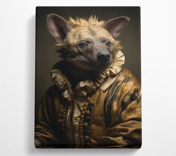  A Canvas Print of Hyena Renaissance Canvas Print
