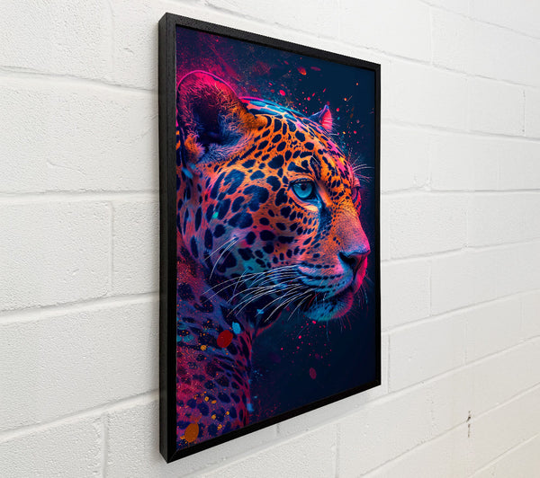 Neon Orange Leopard