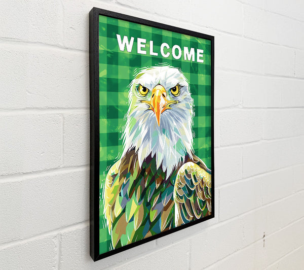 Green Welcome Eagle