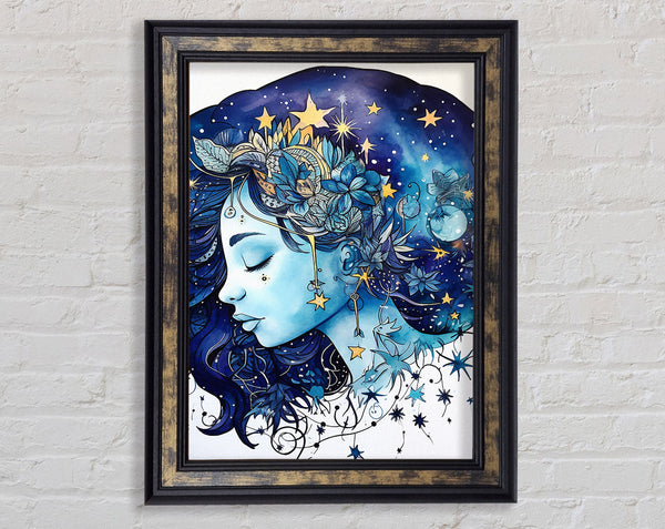 Indigo Child Dreams Framed Print