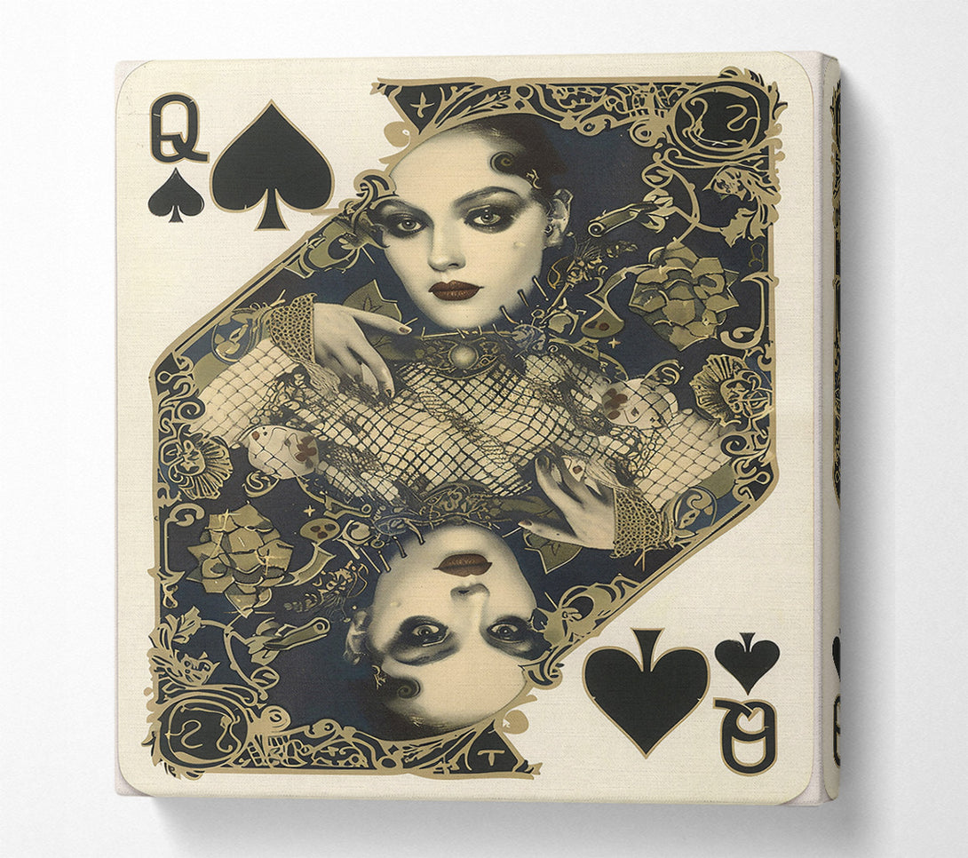  A Canvas Print of Midnight Gold Queen Canvas Art