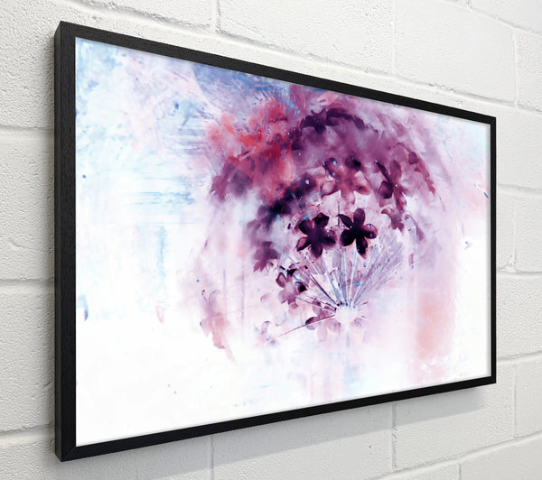 Purple Flower Burst