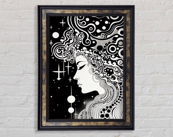 Interstellar Love Framed Print
