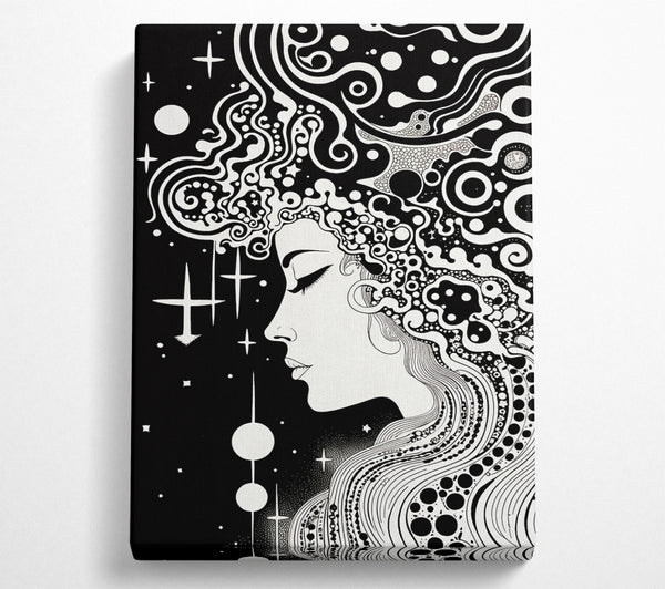  A Canvas Print of Interstellar Love Canvas Art