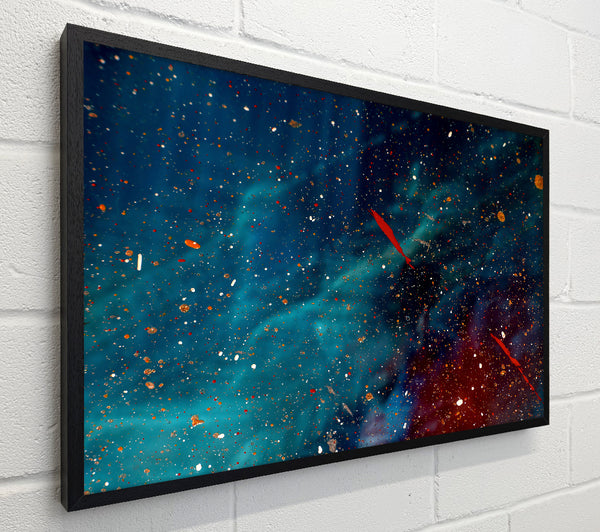 Blue Cosmic Dust